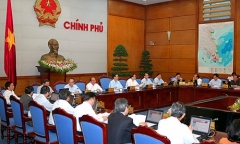 Chính phủ họp phiên thường kỳ tháng 9-2013